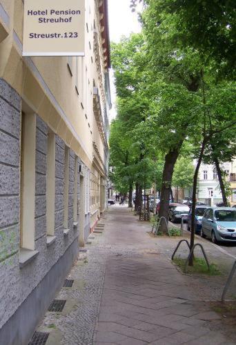 Hotel Pension Streuhof Berlin Exterior foto
